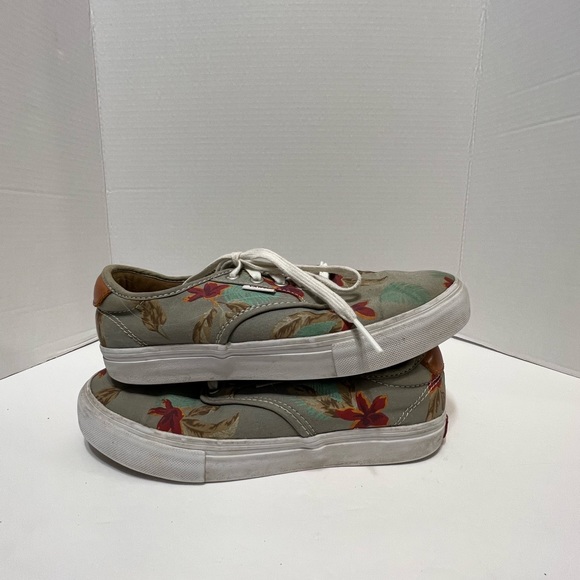 Vans Chima Ferguson Sydney Pro Limited edition gray floral pattern EC sz 8 - Picture 5 of 12